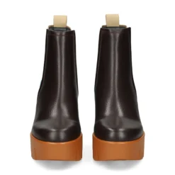 UNITED NUDE Botines con tacón de Mujer GRIP CHELSEA MID IV COFFEE MIX