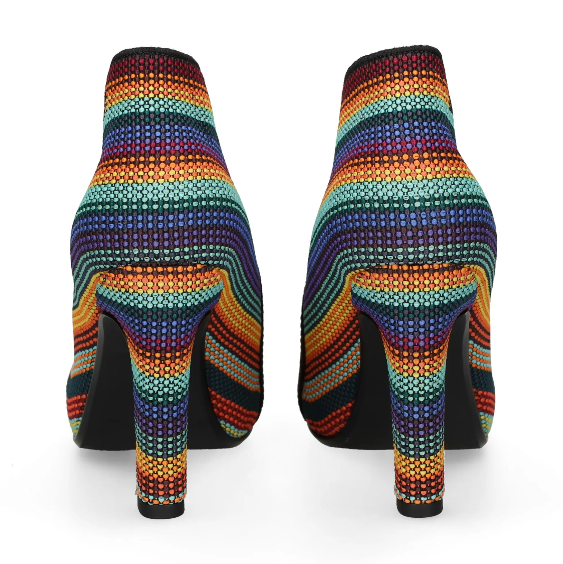 UNITED NUDE Botines con tacón de Mujer FOLD HI II RAINBOW