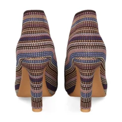 UNITED NUDE Botines con tacón de Mujer FOLD HI II CARAMEL