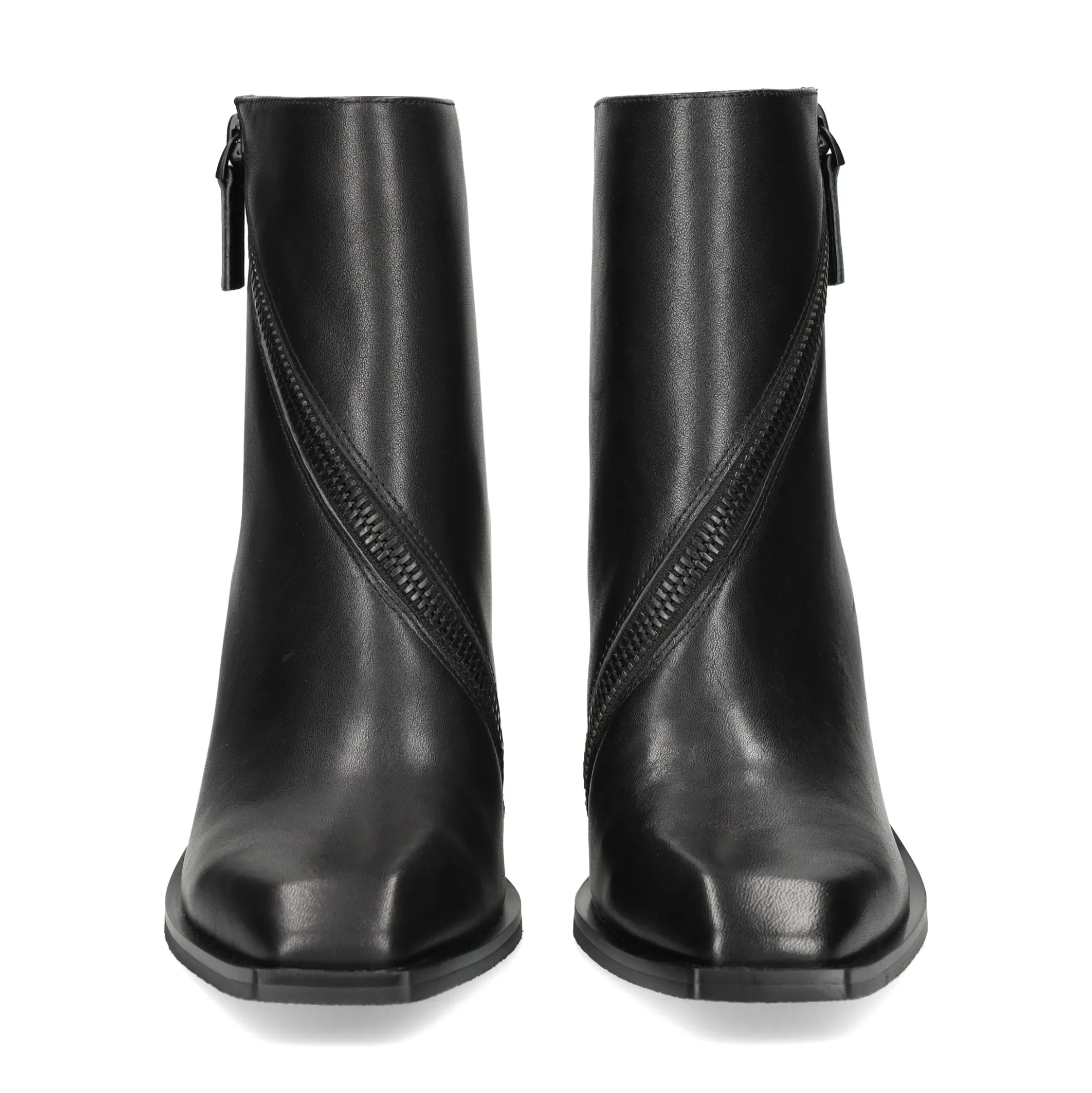 UNITED NUDE Botines con tacón de Mujer ROCKIT ZIP BOOTIE NEGRO