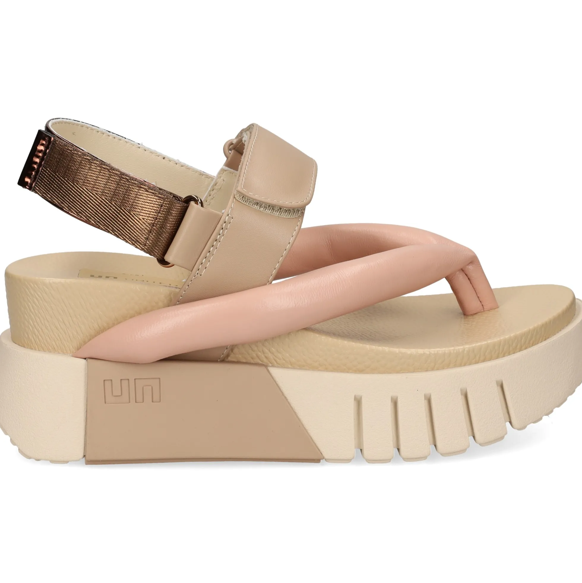 UNITED NUDE Sandalias con plataforma de Mujer DELTA TONG MIX