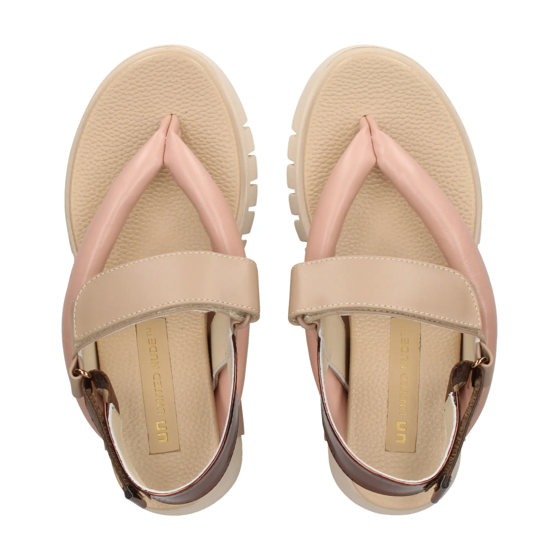 UNITED NUDE Sandalias con plataforma de Mujer DELTA TONG MIX