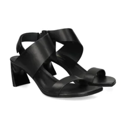 UNITED NUDE Sandalias con tacón de Mujer ZUMA SANDAL MID NEGRO