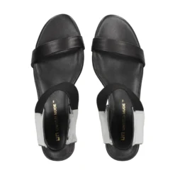 UNITED NUDE Sandalias con tacón de Mujer RAILA MID SILVER
