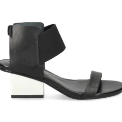 UNITED NUDE Sandalias con tacón de Mujer RAILA MID NEGRO