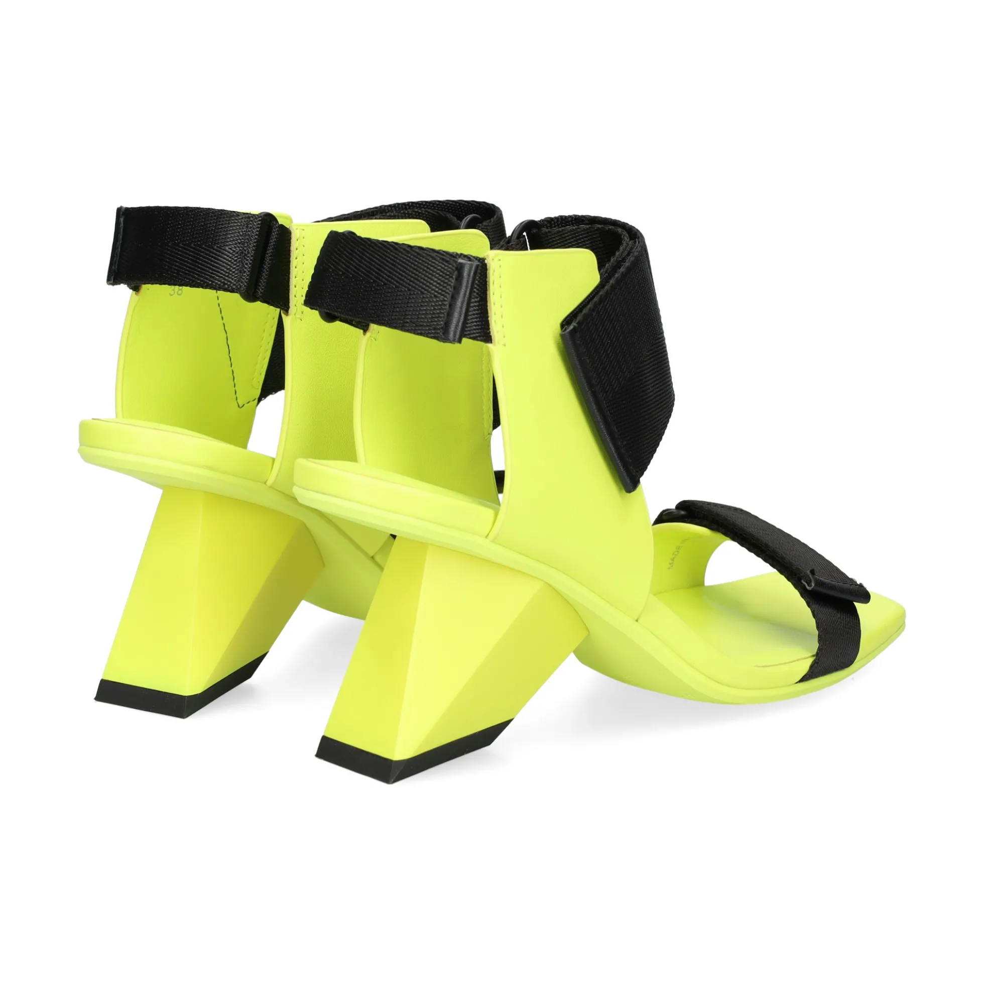UNITED NUDE Sandalias con tacón de Mujer ROCKIT RUN LIME