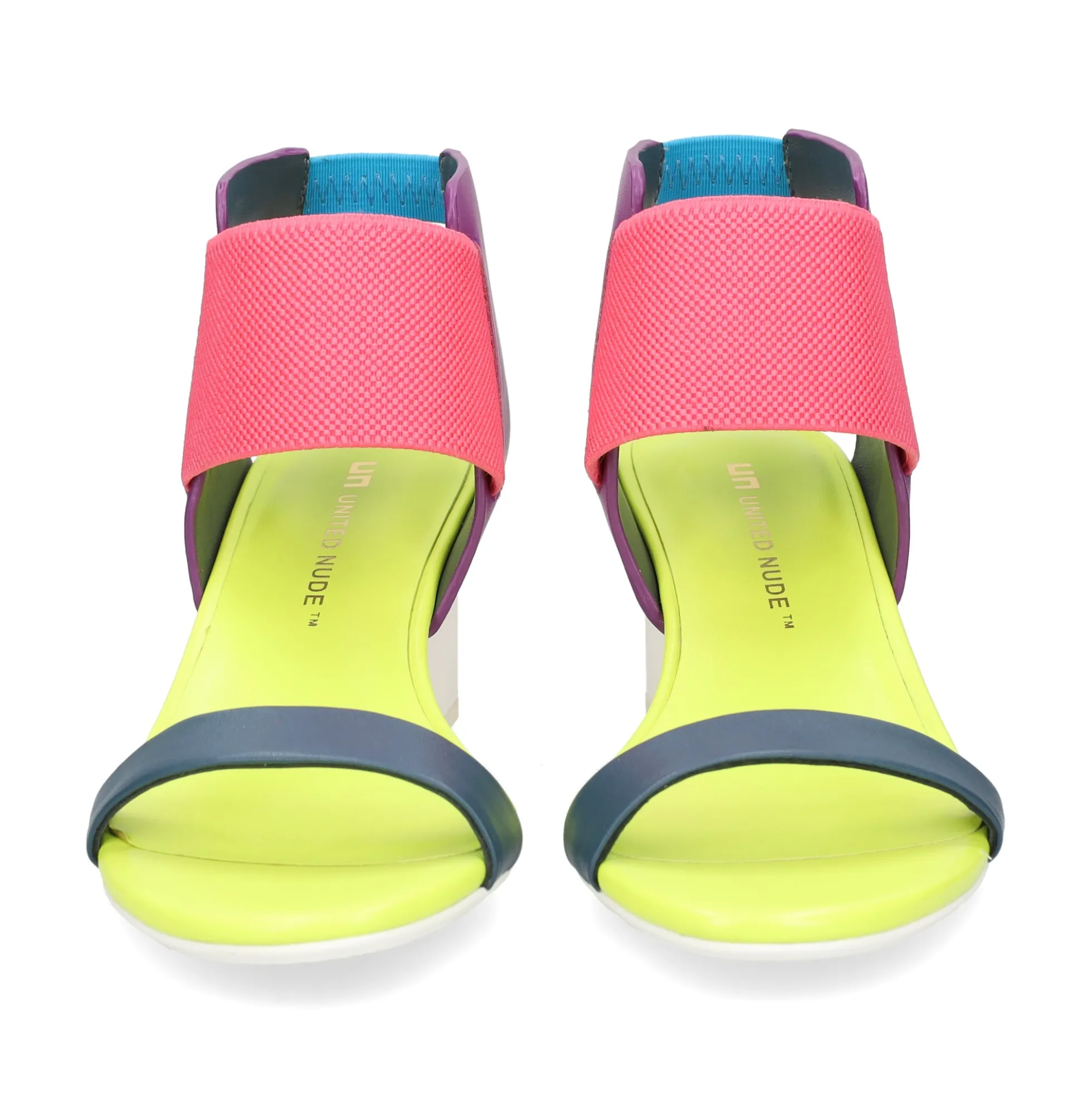 UNITED NUDE Sandalias con tacón de Mujer RAILA MID RAINBOW