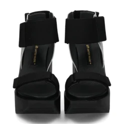 UNITED NUDE Sandalias cuña de Mujer WA HI MIRROR SILVER