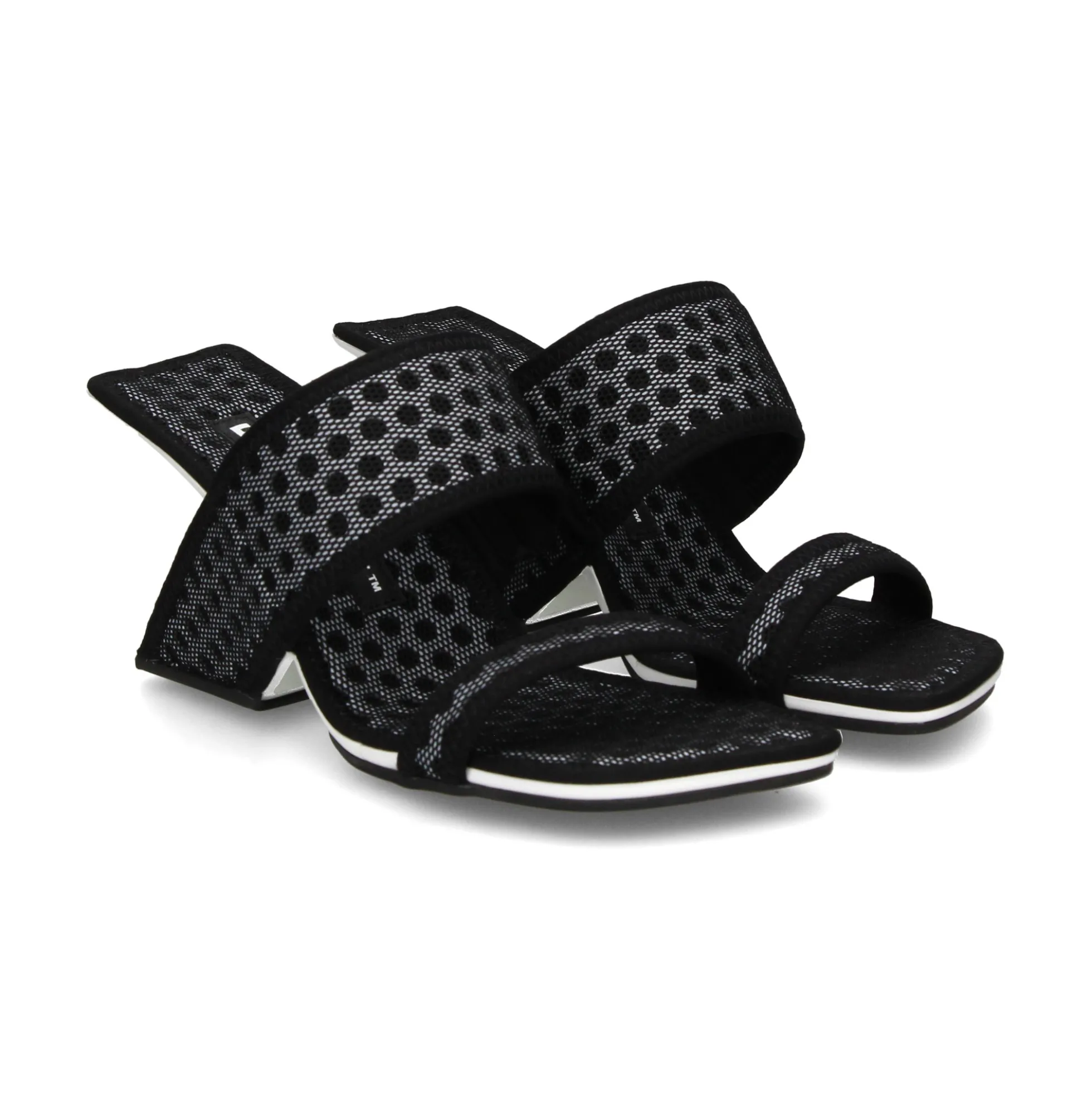 UNITED NUDE Sandalias cuña de Mujer LOOP HI SURF BLACK