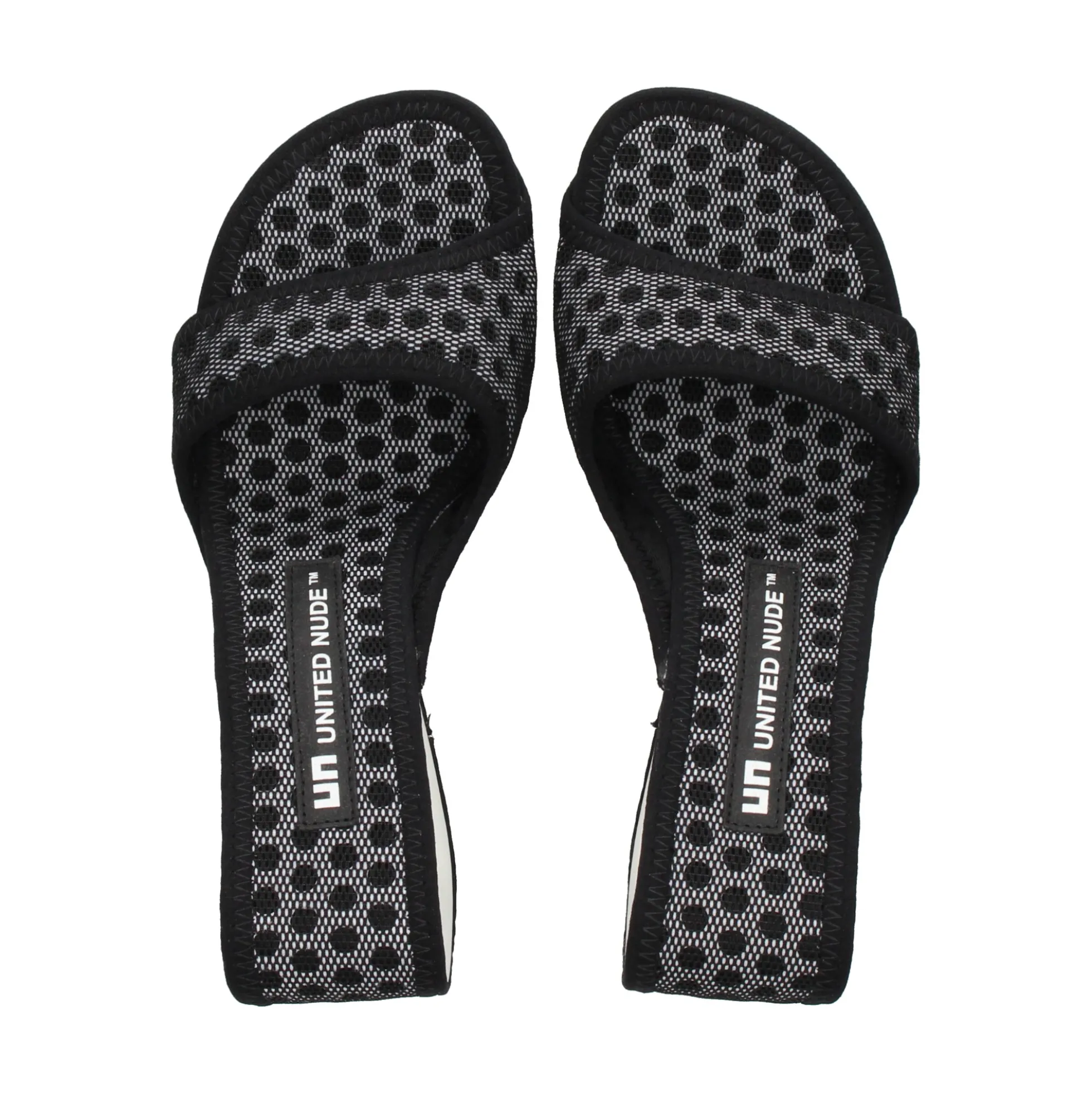 UNITED NUDE Sandalias cuña de Mujer MOBIUS HI SURF BLACK