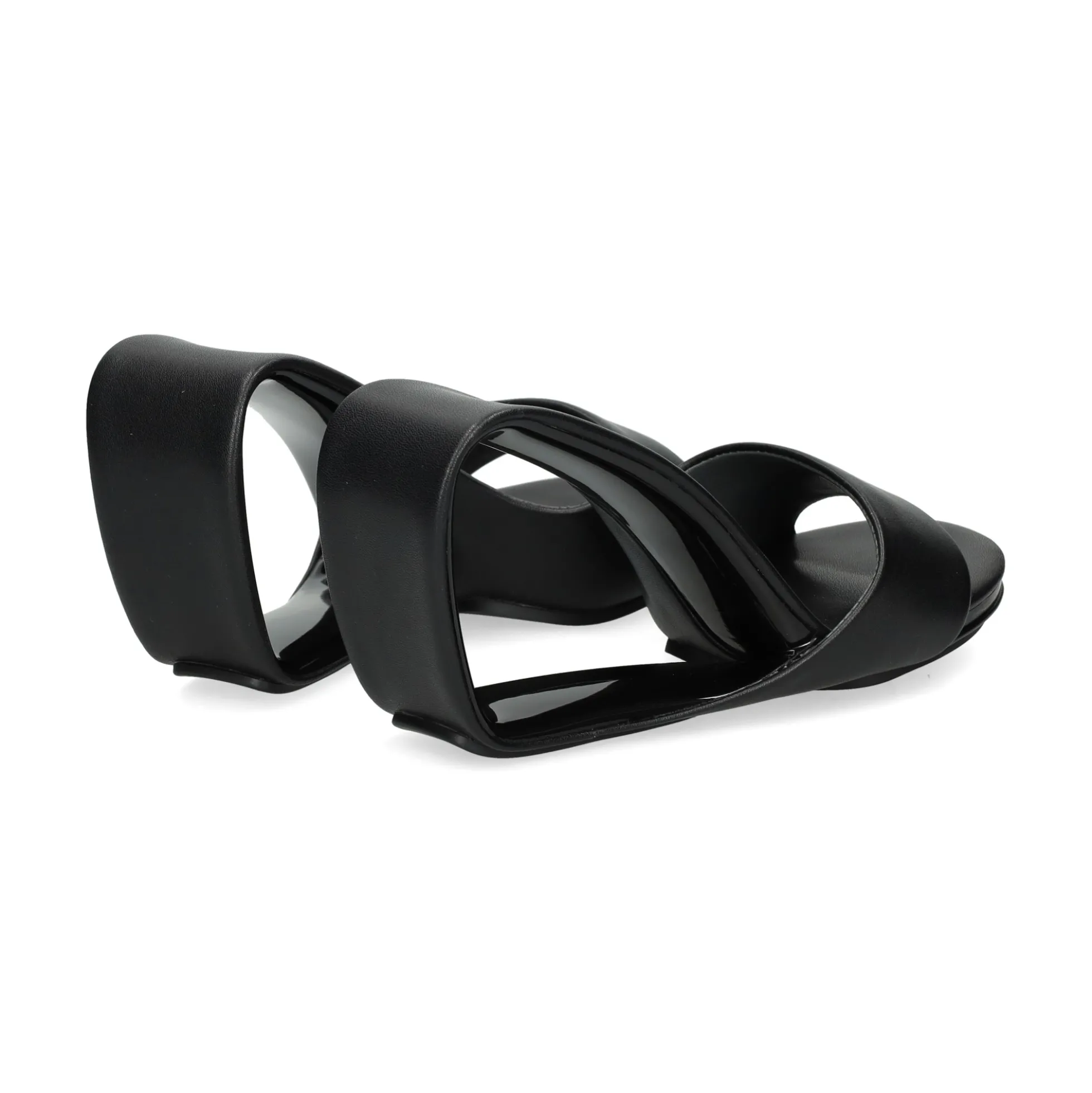 UNITED NUDE Sandalias cuña de Mujer MOBIUS HI NEGRO