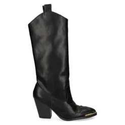 VERSACE JEANS Botas con tacón de Mujer 79VA3S12 899 BLACK