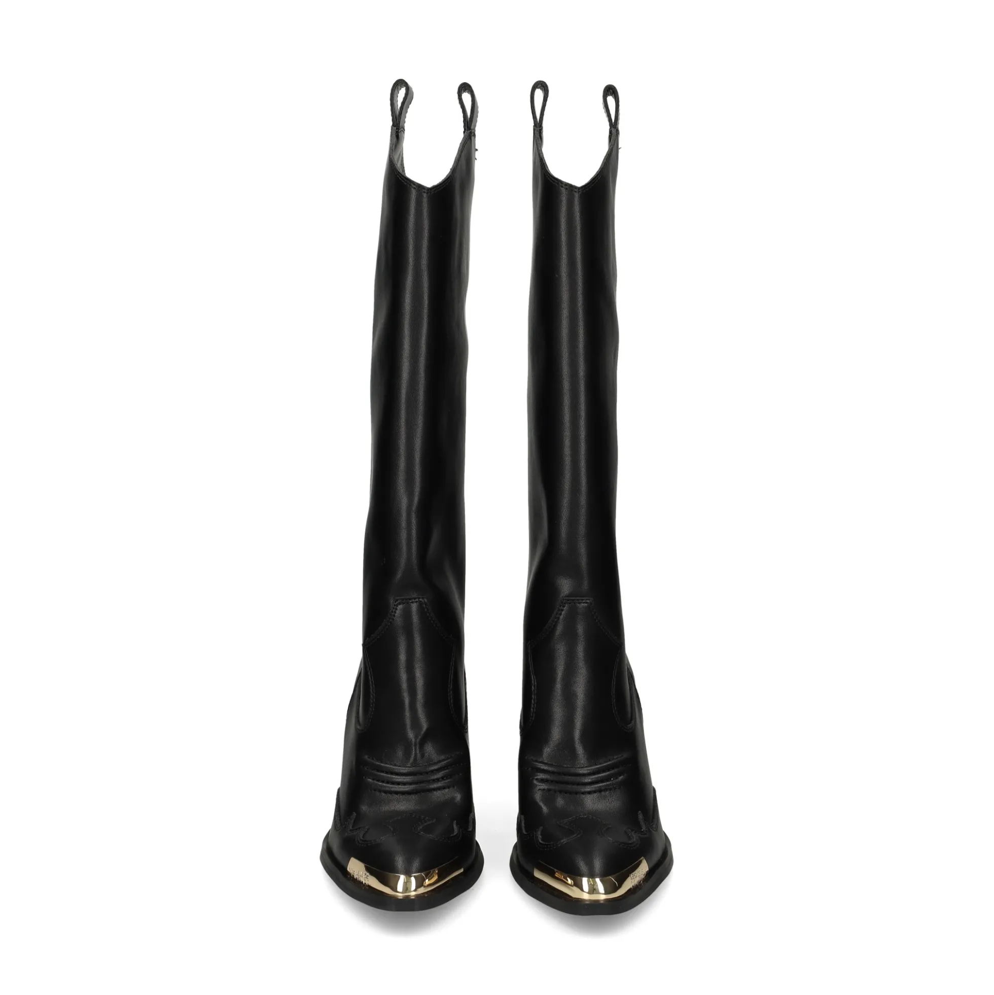 VERSACE JEANS Botas con tacón de Mujer 79VA3S12 899 BLACK