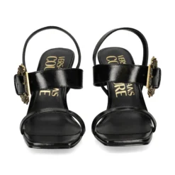 VERSACE JEANS Sandalias con tacón de Mujer 79VA3S71 899 BLACK