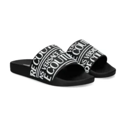 VERSACE JEANS Sandalias de Hombre 79YA3SQ1 899 BLACK