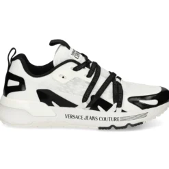 VERSACE JEANS Zapatillas de Hombre 79YA3SA8 L02 WHITE/BLAC