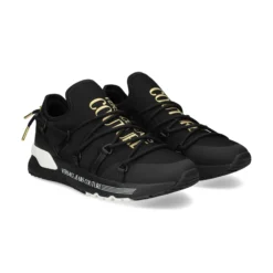 VERSACE JEANS Zapatillas de Hombre 79YA3SA6 G89 BLACK/GOLD