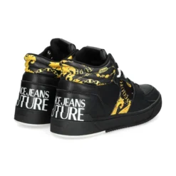 VERSACE JEANS Zapatillas de Hombre 77YA3SJ7 G89 BLACK/GOLD