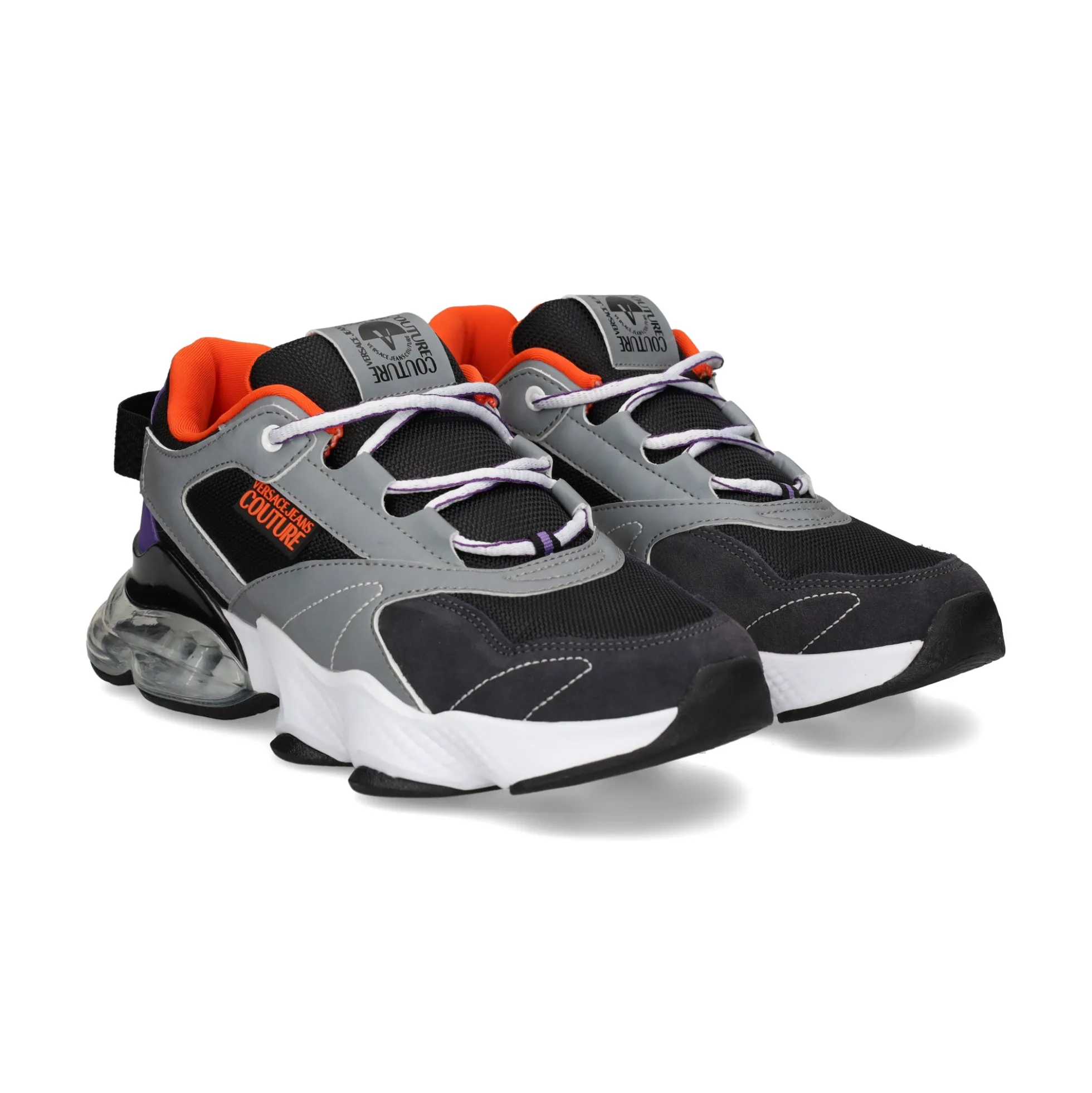 VERSACE JEANS Zapatillas de Hombre 75YA3SU3 M09 BLACK/MULTI