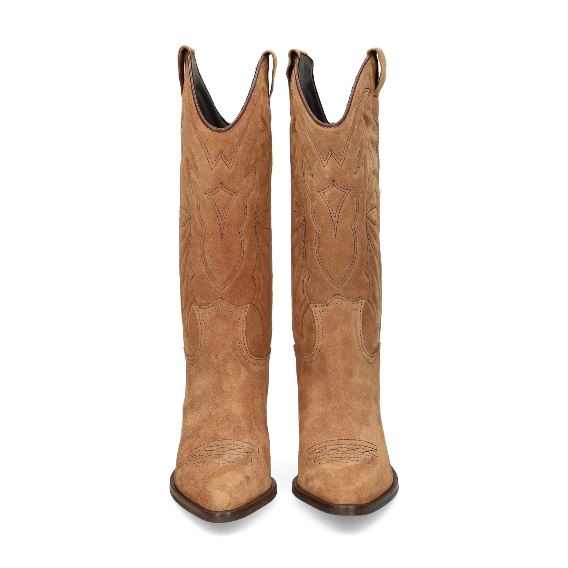 VEXED SHOES COMPANY Botas con tacón de Mujer ROXANA TAUPE OSCURO
