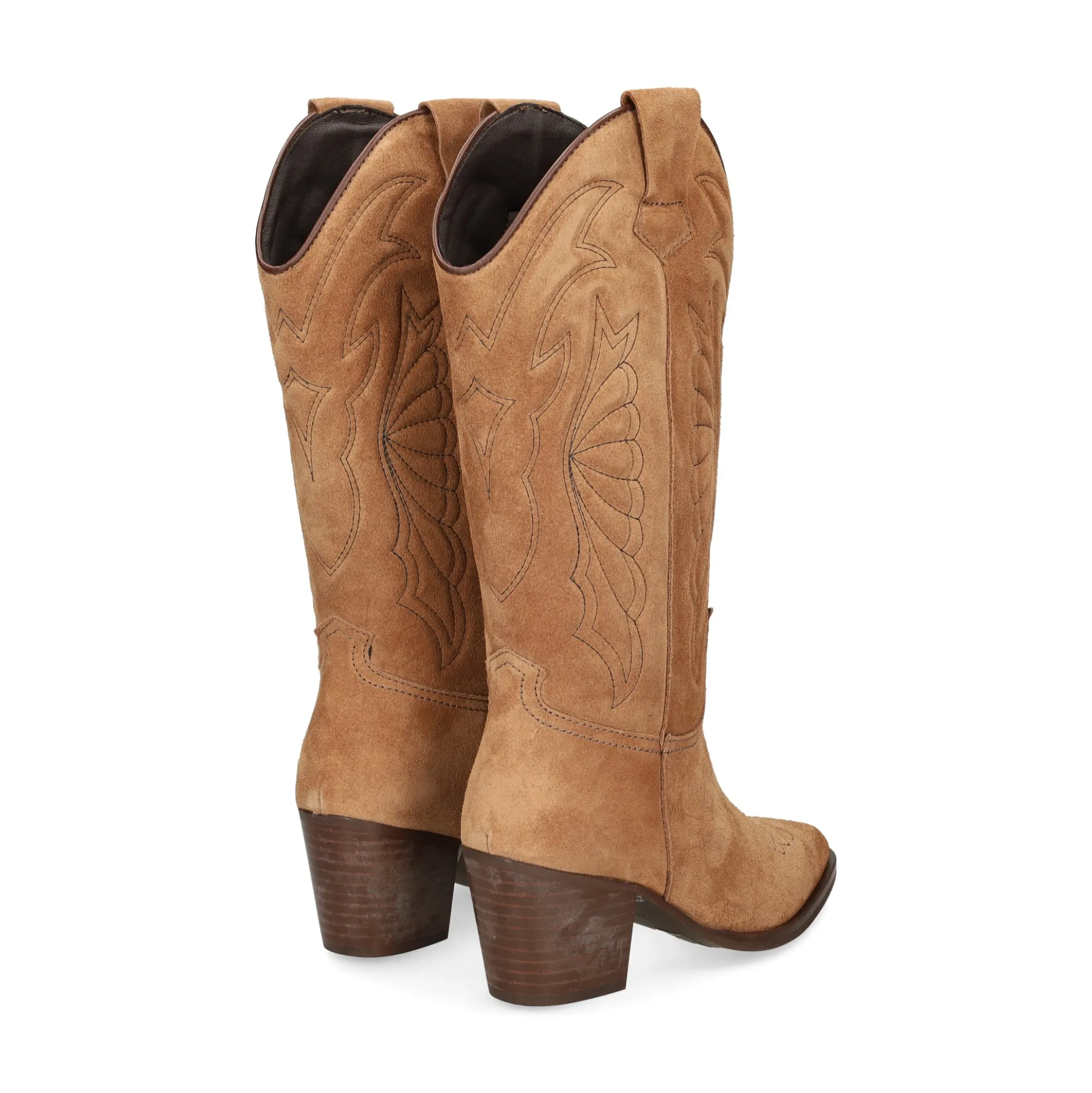 VEXED SHOES COMPANY Botas con tacón de Mujer ROXANA TAUPE OSCURO