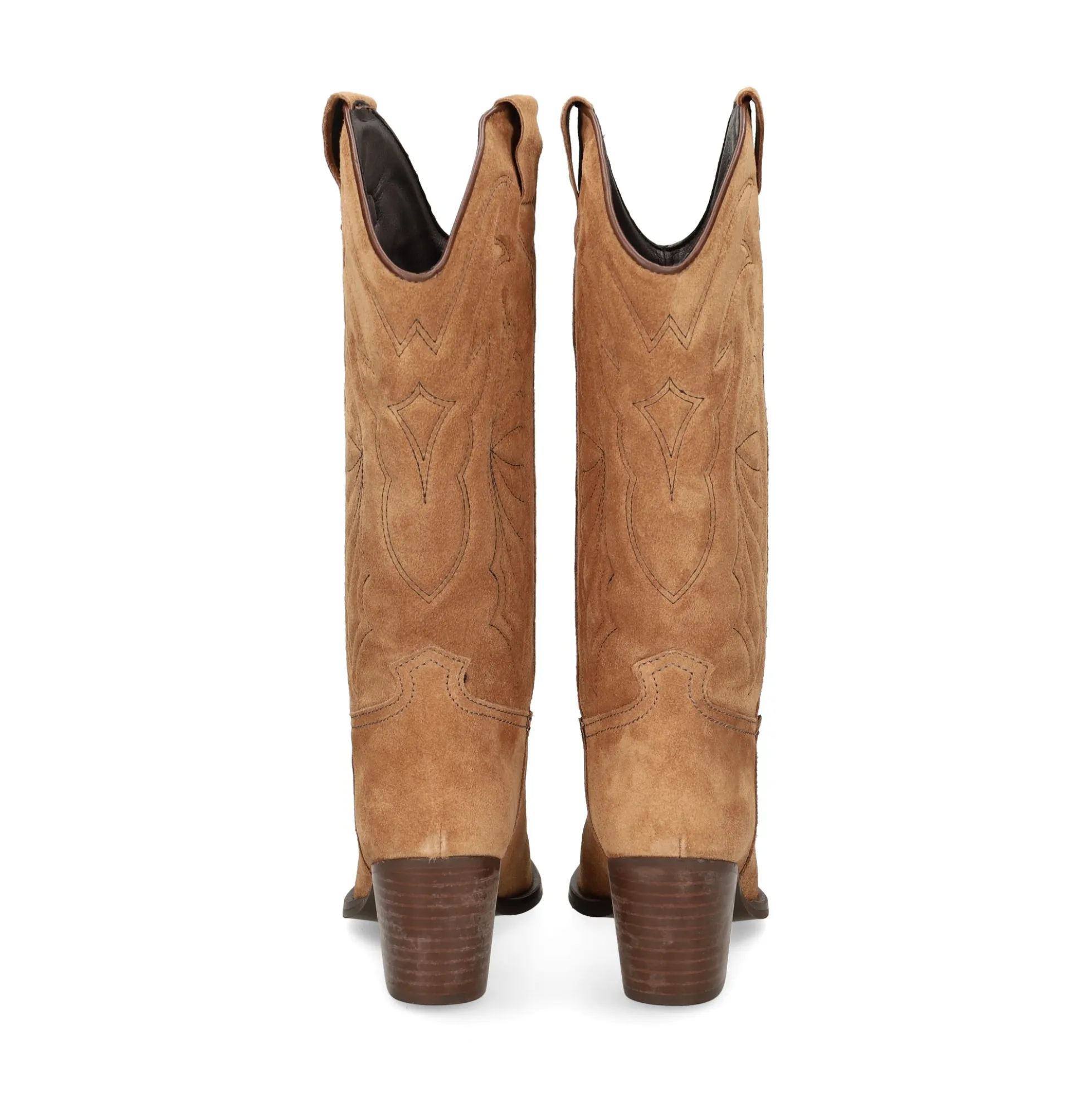 VEXED SHOES COMPANY Botas con tacón de Mujer ROXANA TAUPE OSCURO