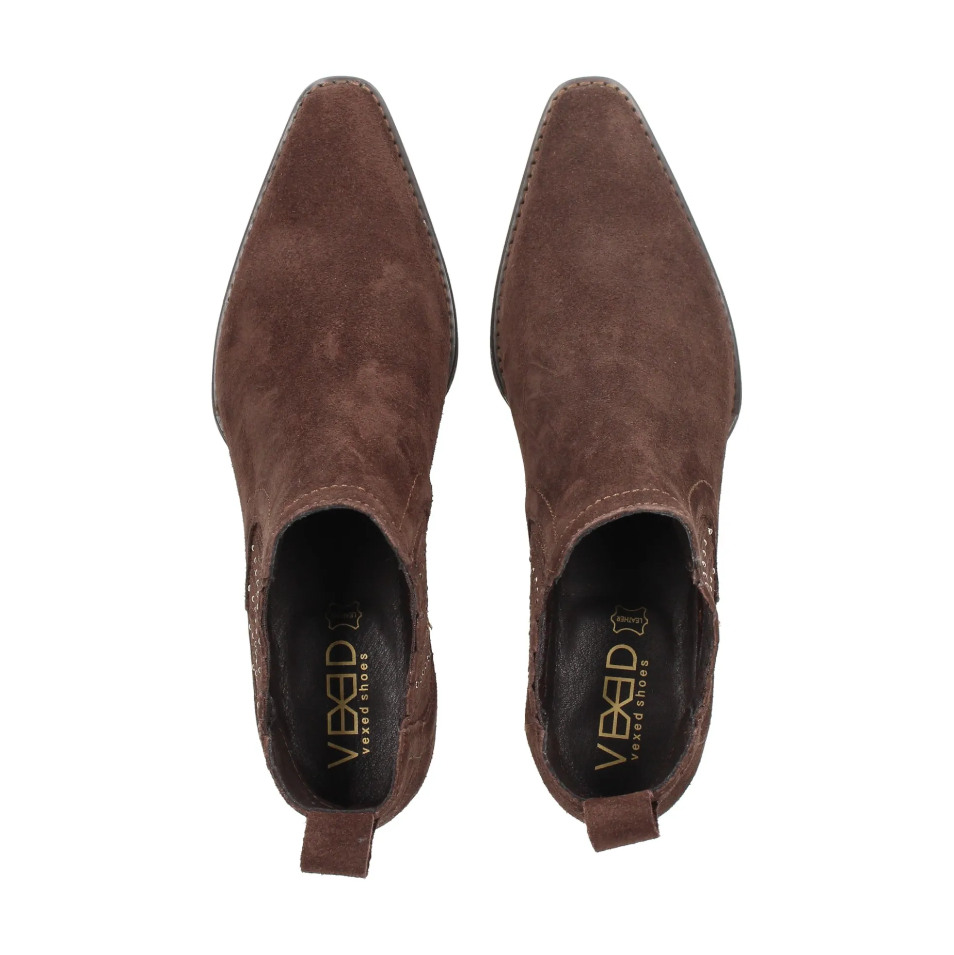 VEXED SHOES COMPANY Botines con tacón de Mujer PALMA 7433 CHOCOLATE