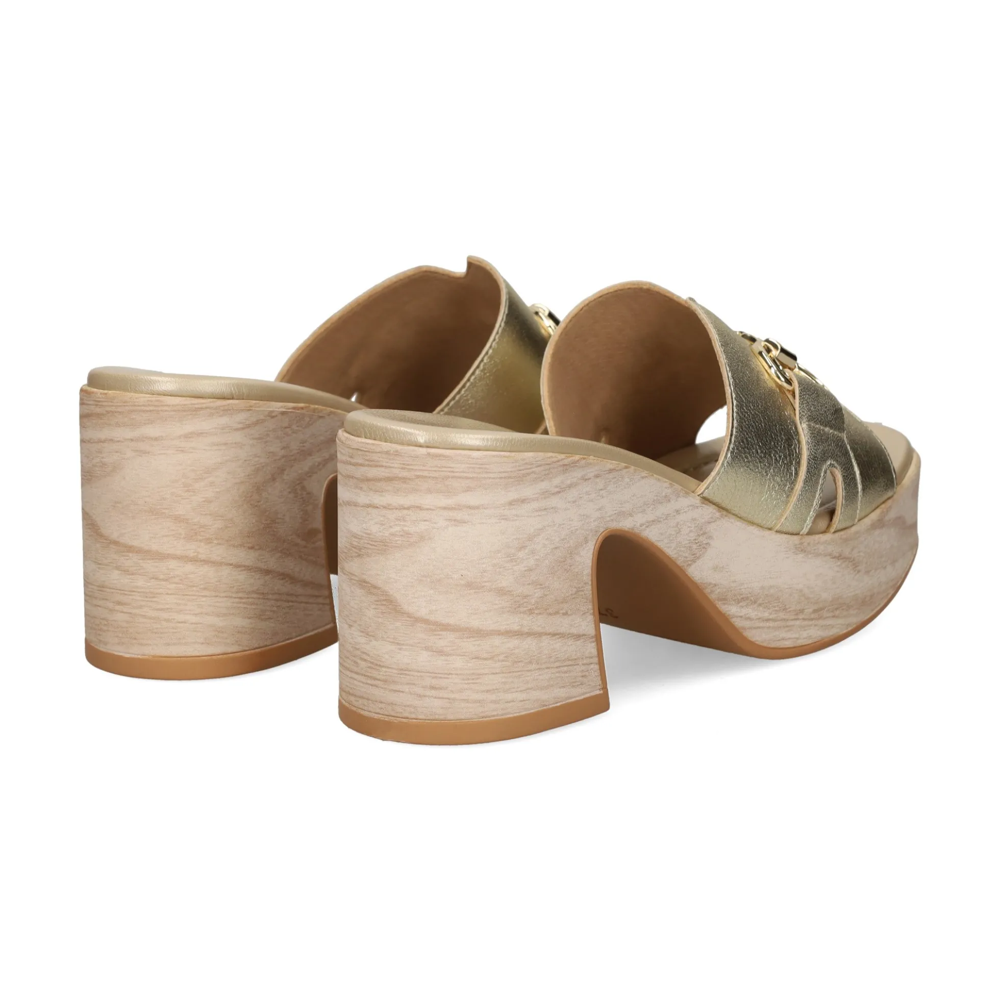VEXED SHOES COMPANY Sandalias con plataforma de Mujer DAYANA 7390 CHAMPAGNE