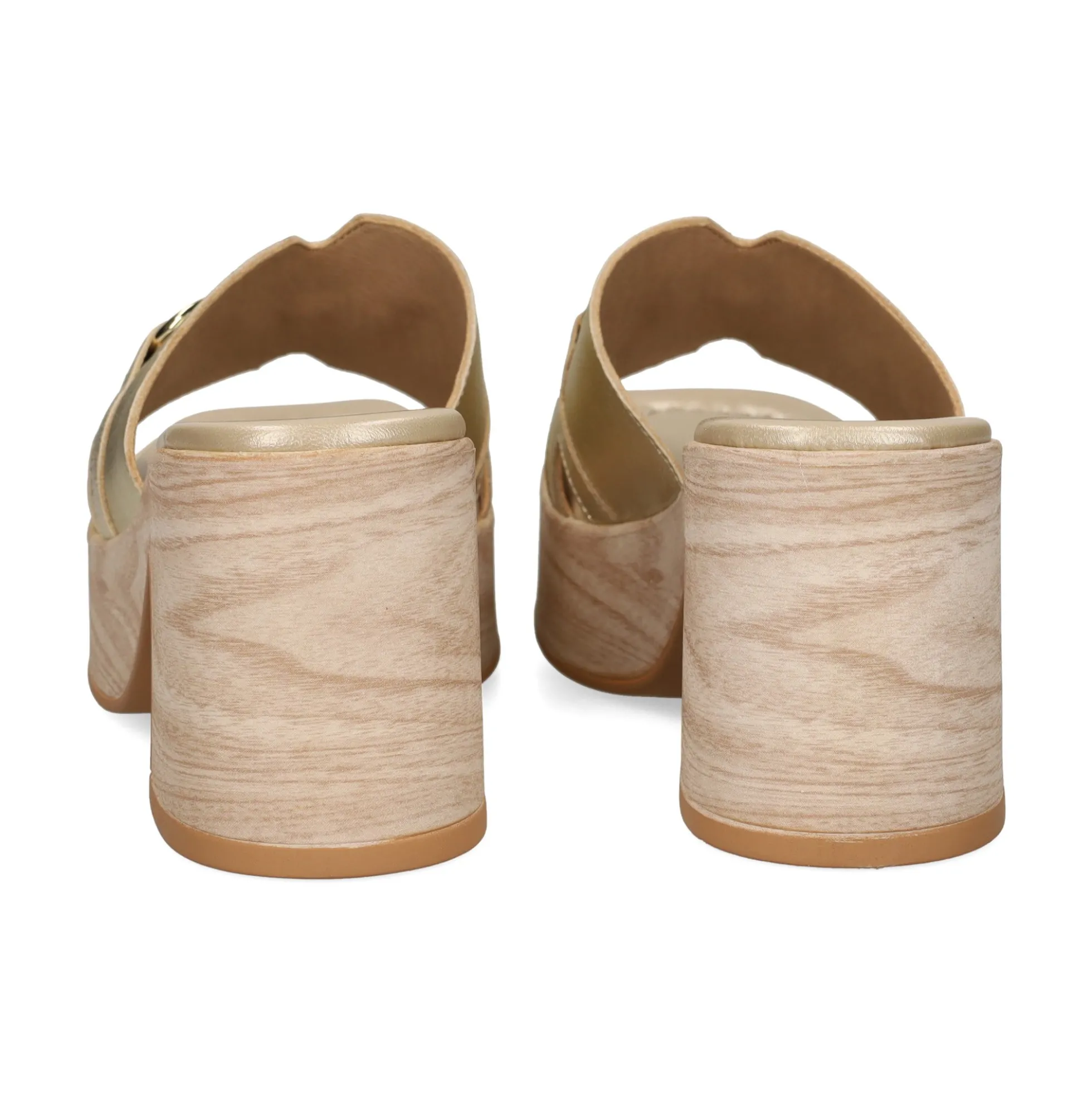 VEXED SHOES COMPANY Sandalias con plataforma de Mujer DAYANA 7390 CHAMPAGNE