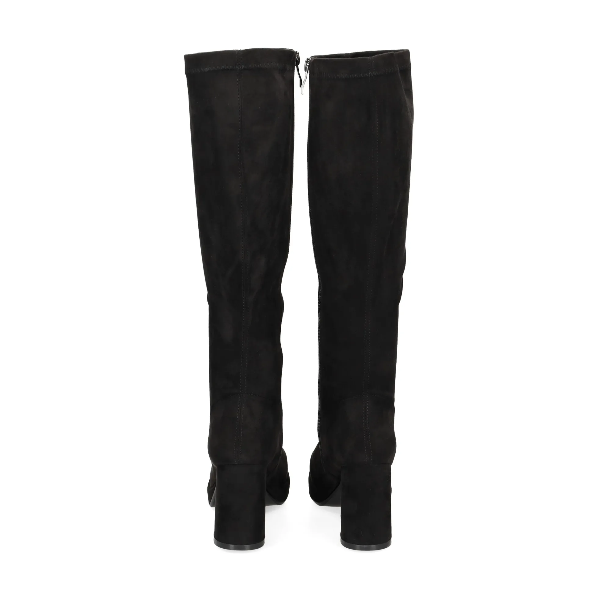VIBES Botas con tacón de Mujer VB2311 NEGRO