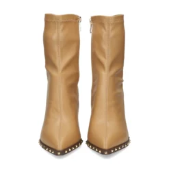 VIBES Botas con tacón de Mujer VB2306 SAND