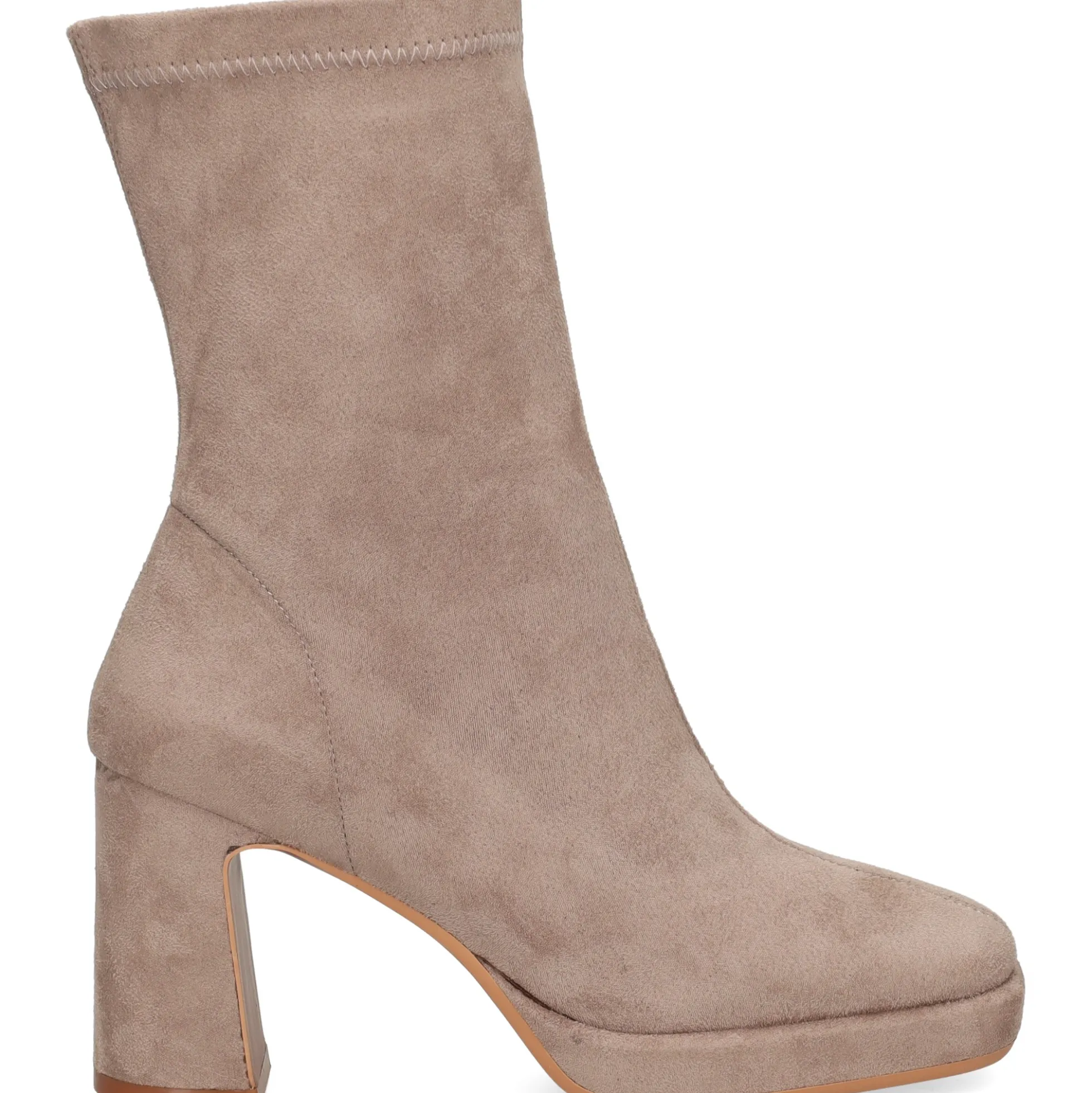 VIBES Botines con tacón de Mujer VB2310 SAND
