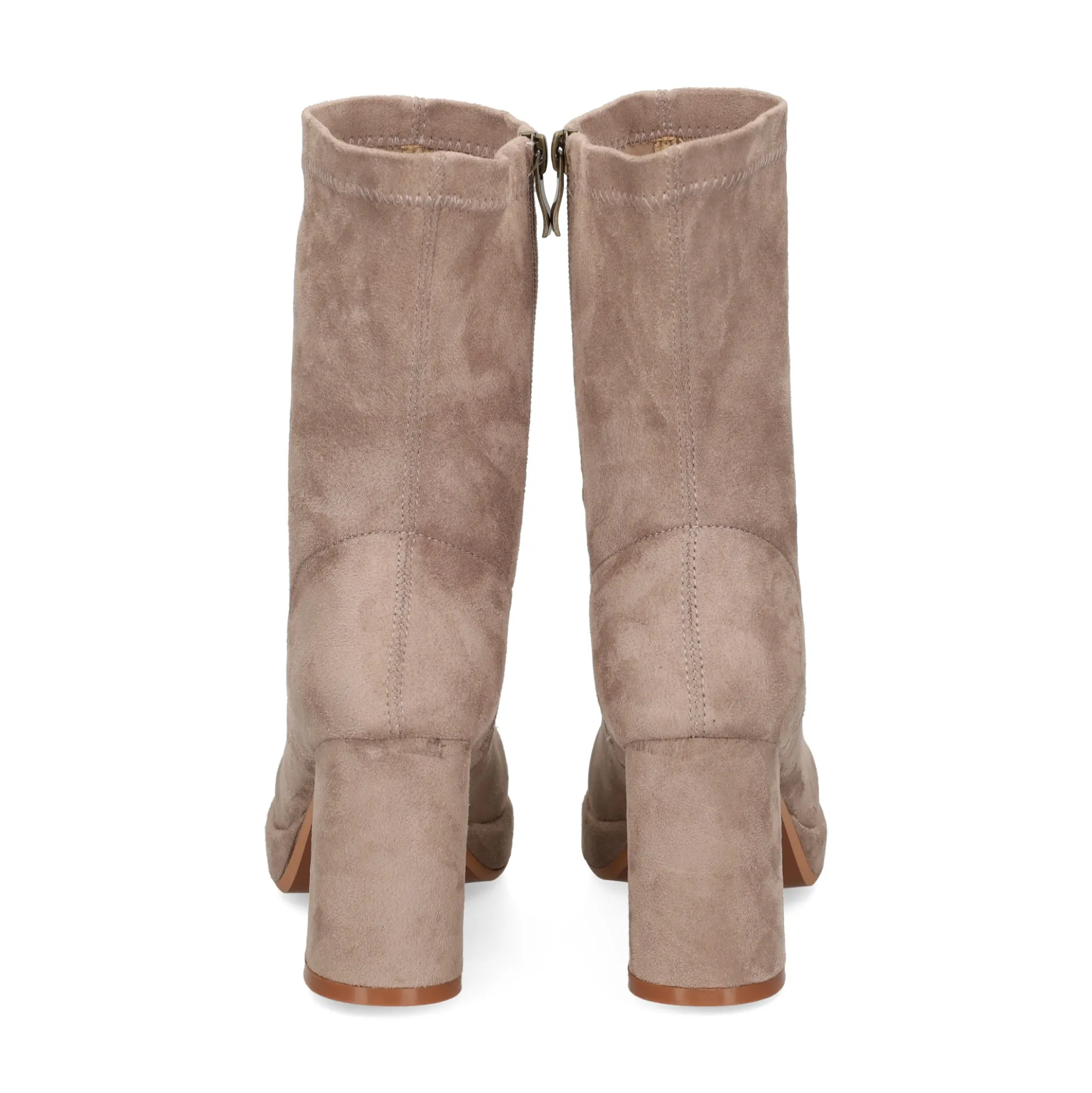 VIBES Botines con tacón de Mujer VB2310 SAND