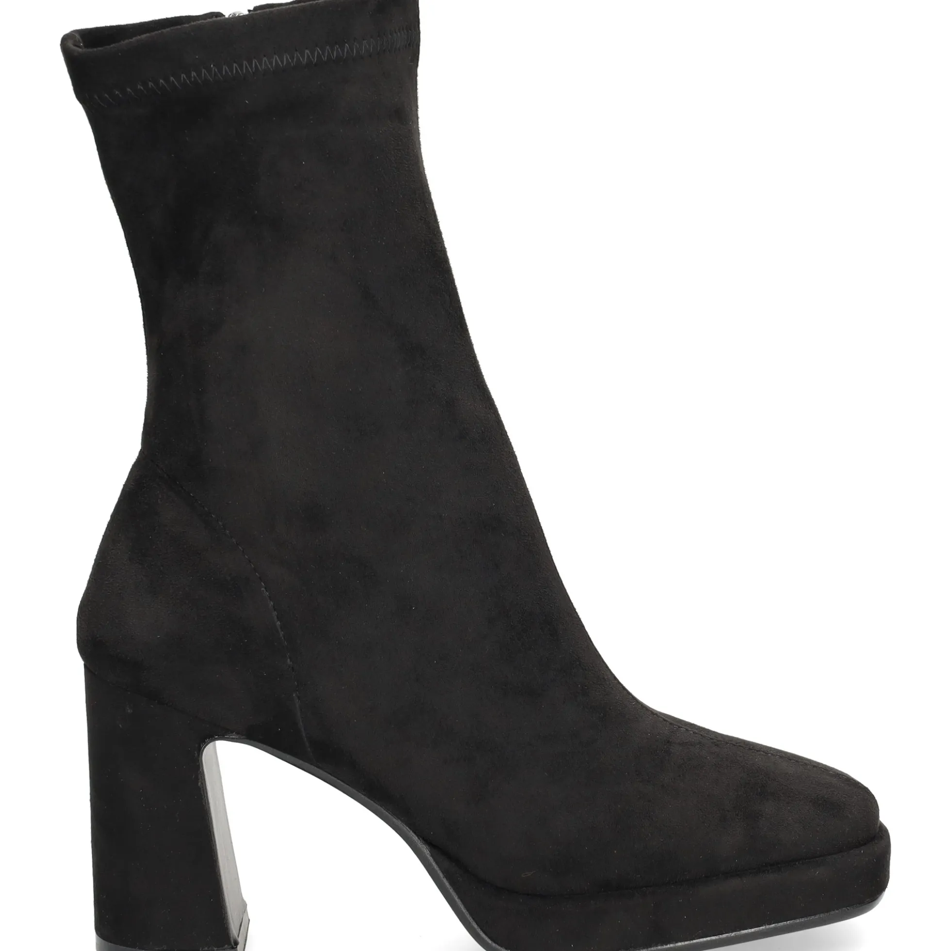 VIBES Botines con tacón de Mujer VB2310 NEGRO