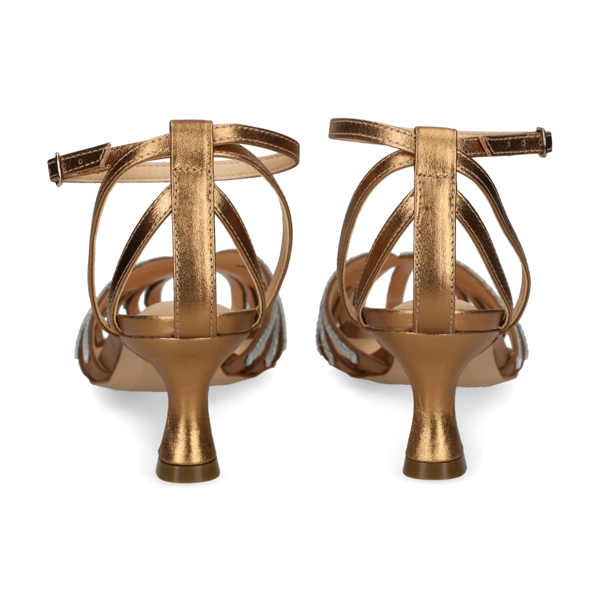 VICENZA Sandalias con tacón de Mujer 2030-D BRONCE
