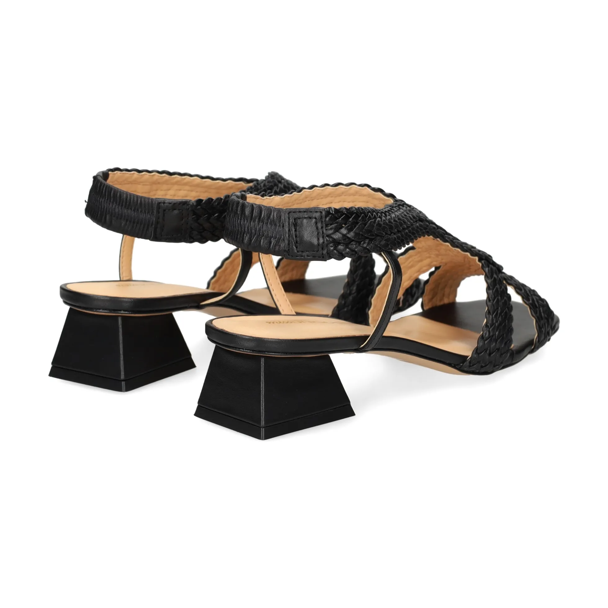 VICENZA Sandalias planas de Mujer 57340 NEGRO
