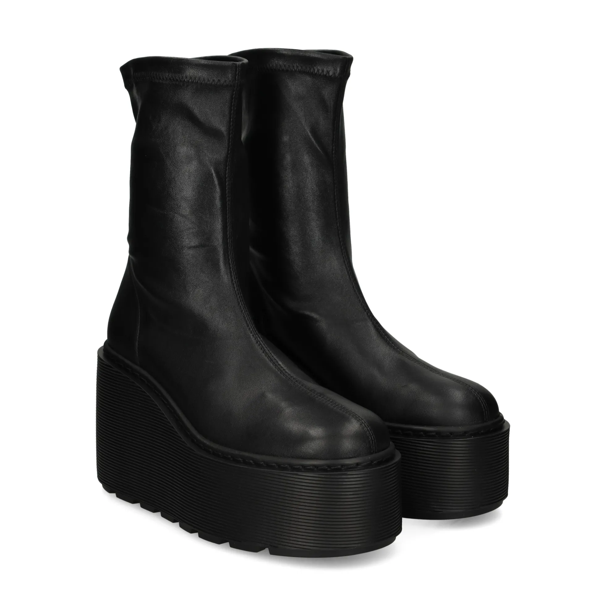VIC MATIE Botines con tacón de Mujer 1H4250D 101 NEGRO