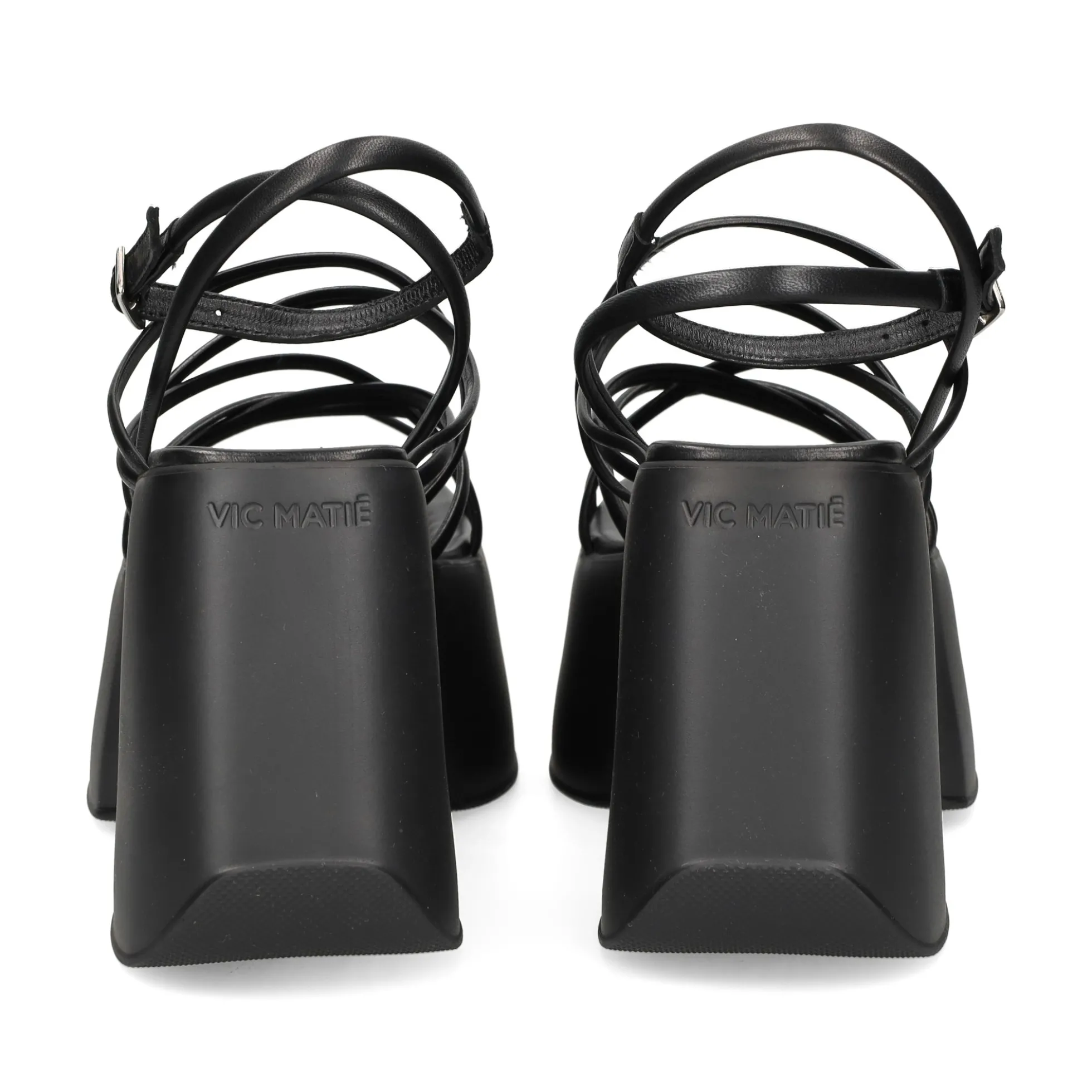 VIC MATIE Sandalias con plataforma de Mujer 1E1164D 101 NEGRO