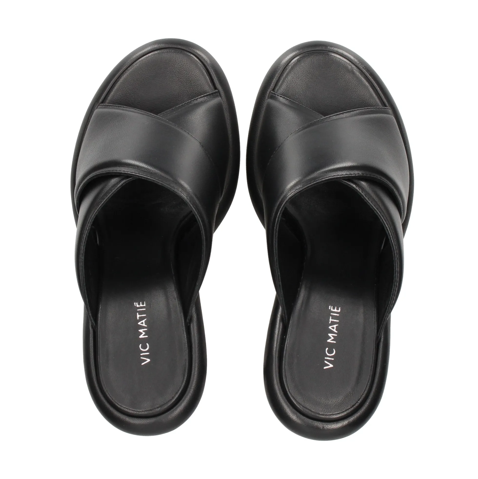 VIC MATIE Sandalias con plataforma de Mujer 1C6950D 101 NEGRO