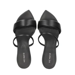 VIC MATIE Sandalias con tacón de Mujer 1C7050D 101 NEGRO
