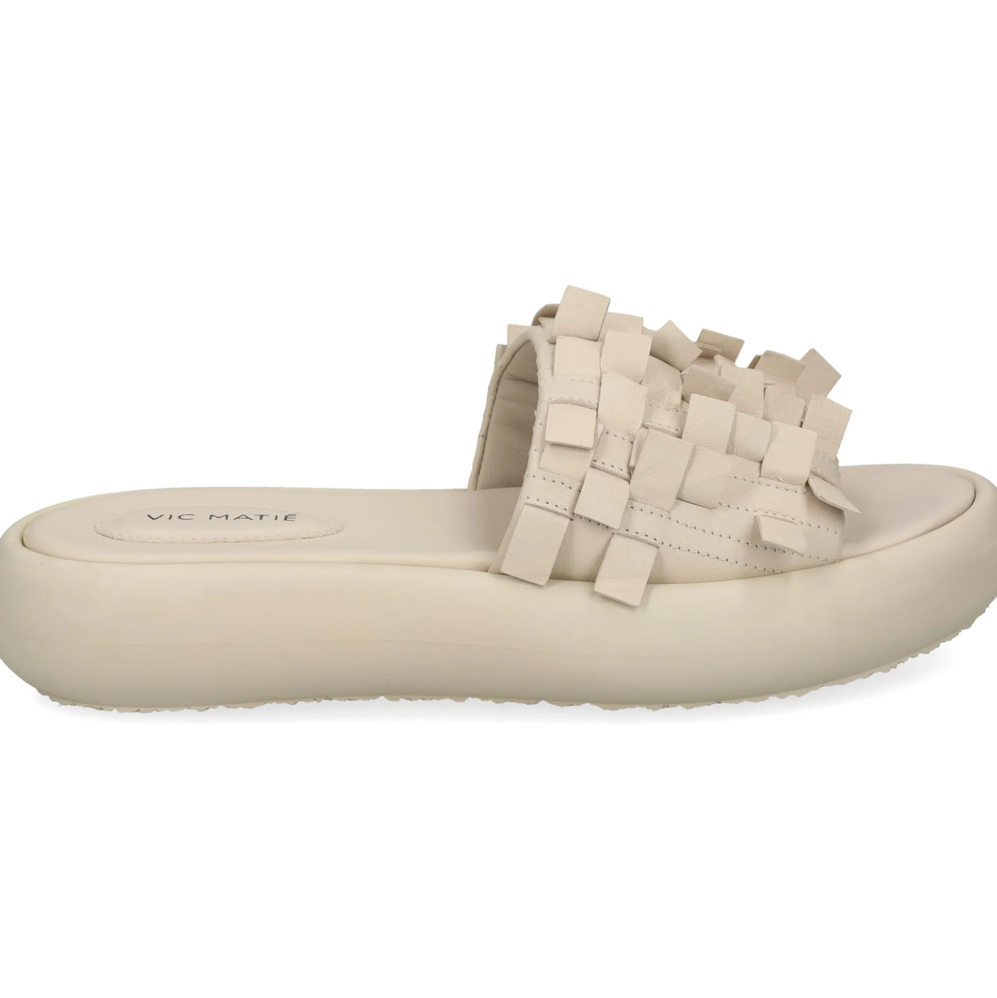 VIC MATIE Sandalias planas de Mujer 1E1206D 112 OSSO
