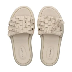 VIC MATIE Sandalias planas de Mujer 1E1206D 112 OSSO