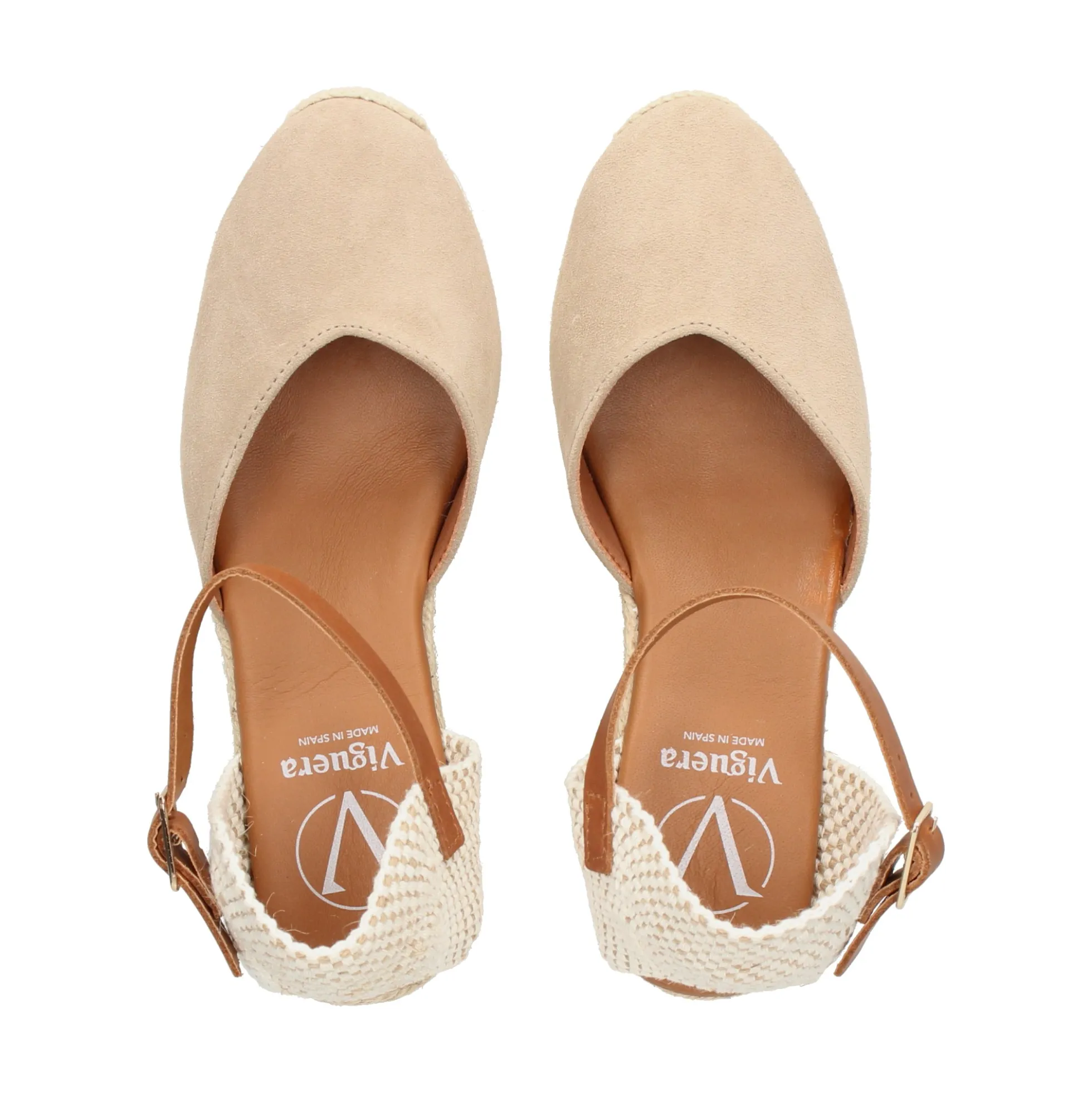 VIGUERA Zapatos cuña 1757 DESERT