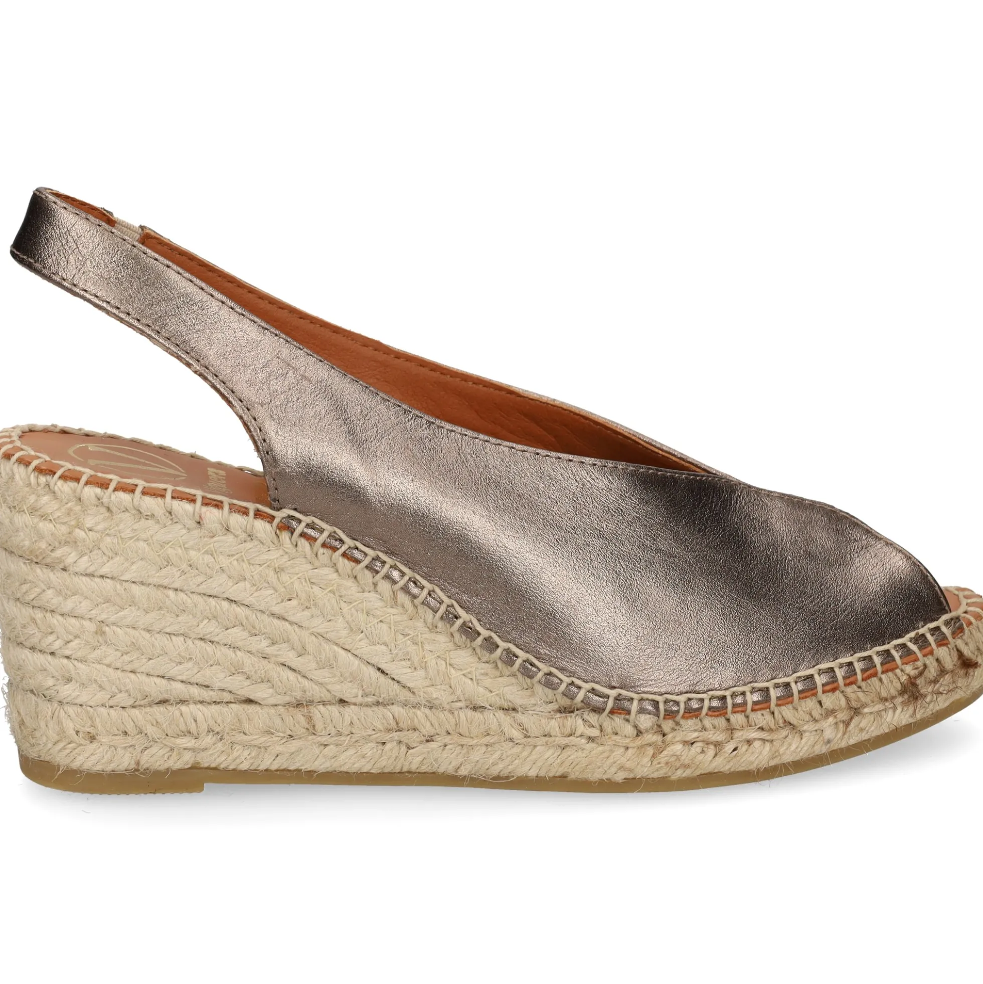 VIGUERA Zapatos cuña 2127 FUMO