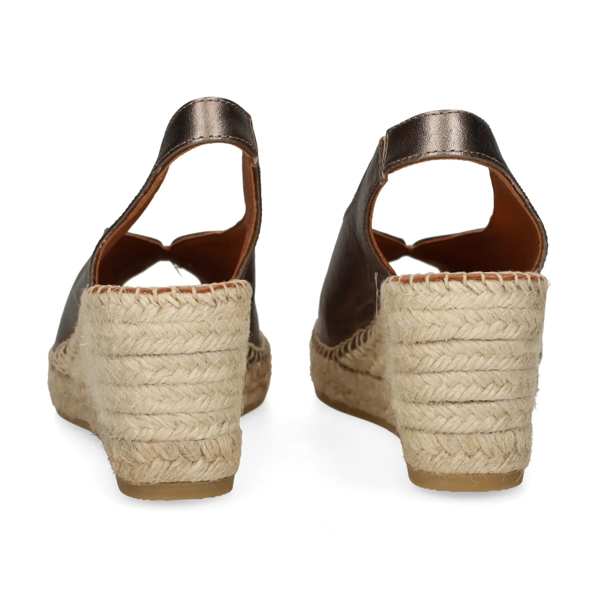 VIGUERA Zapatos cuña 2127 FUMO