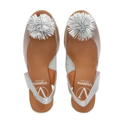 VIGUERA Zapatos cuña 0293 PLATA