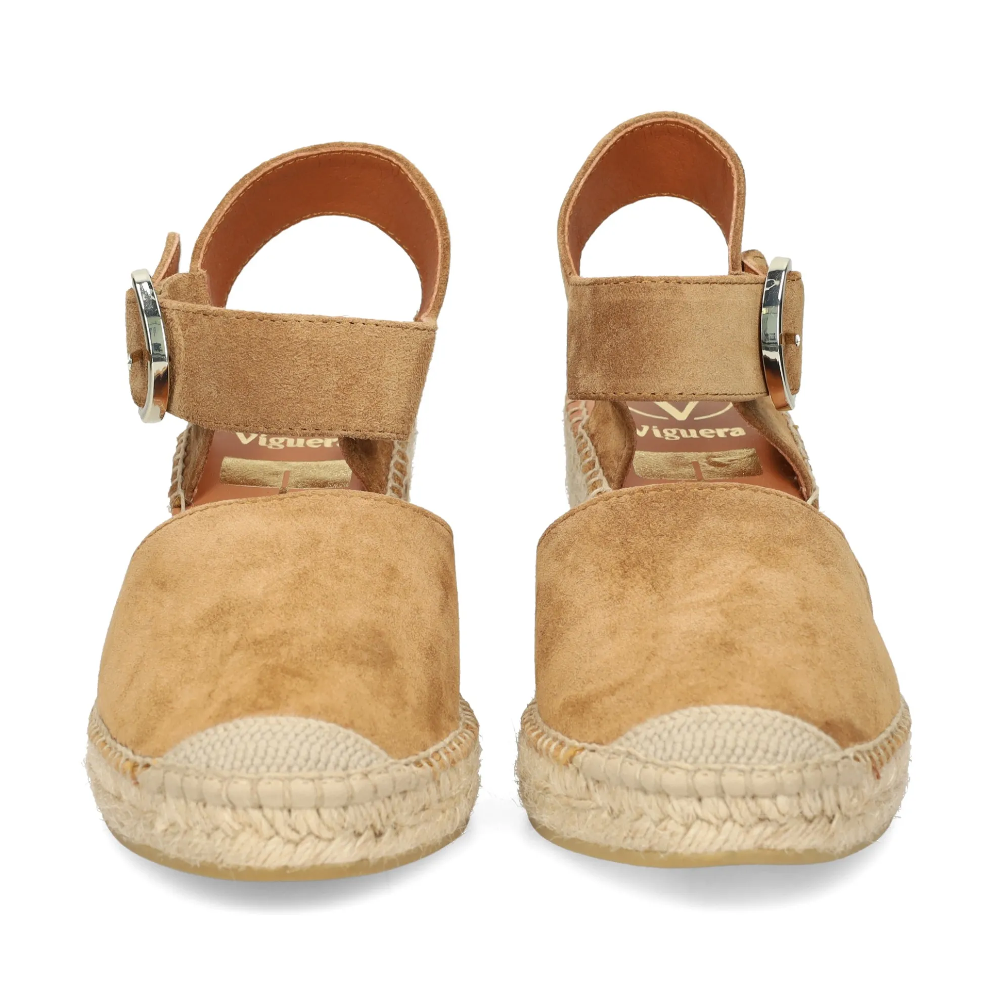 VIGUERA Zapatos cuña 1922 WHISKEY