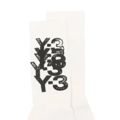 Y3 ADIDAS Calcetines Y-3 MERCH SOCKS BLANCO
