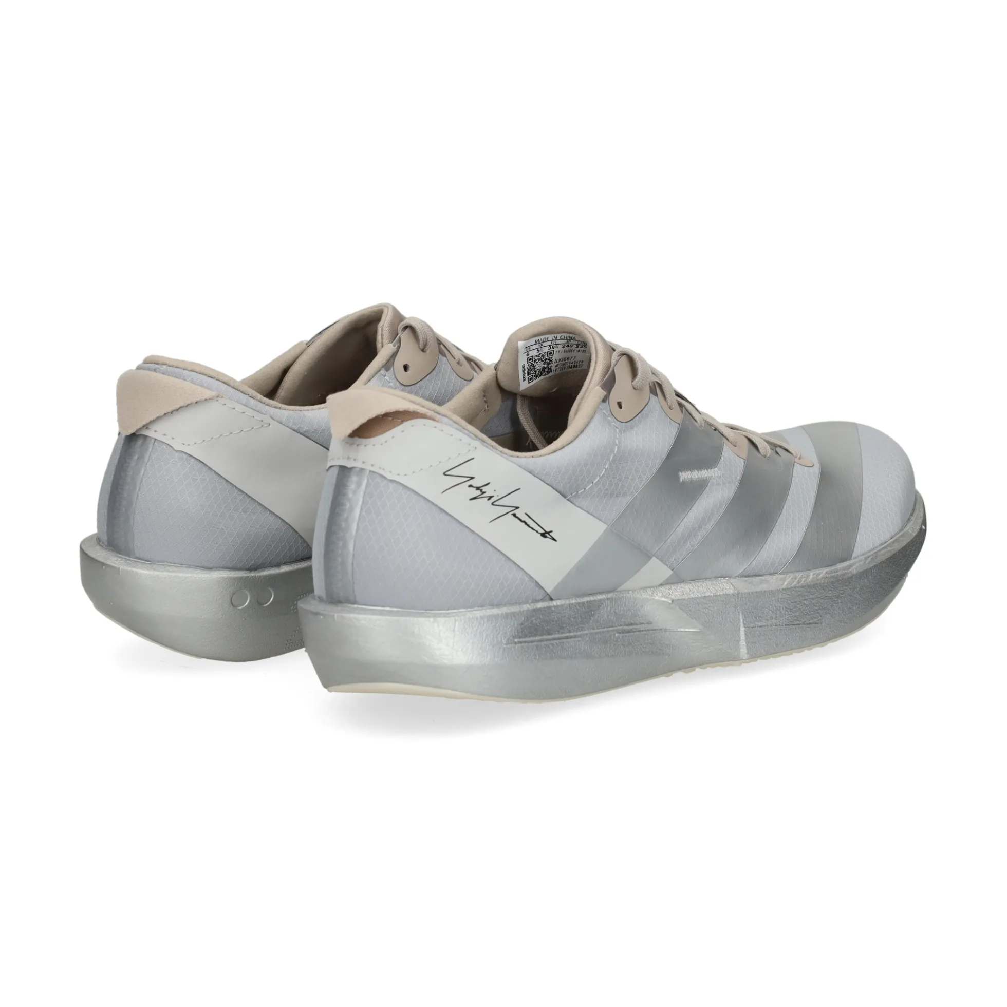 Y3 ADIDAS Zapatillas de Mujer Y-3 ADIOS 9 SILVER