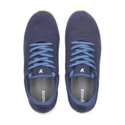 YUCCS Zapatillas de Hombre MERINO NAVY